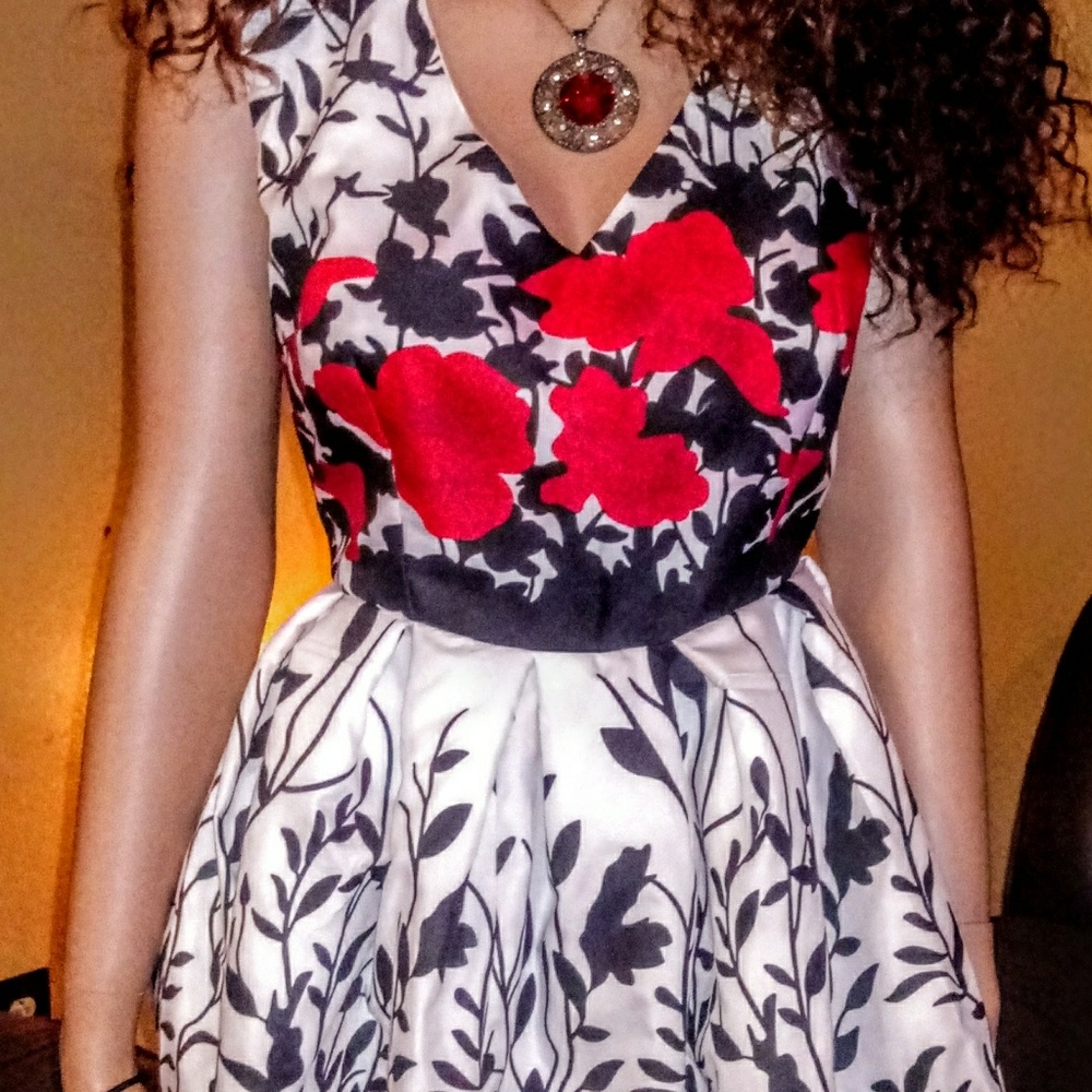 Plus sized african print dress